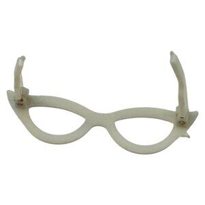 Vintage Tammy Doll White Cat Eyes Glasses‎ Ideal 1960s Marked Japan